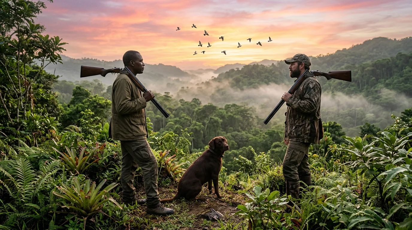 Jamaican bird bush hunting tradition