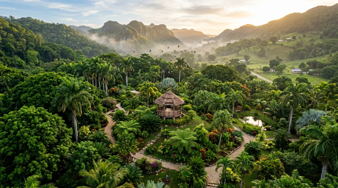 Nature's World Oasis museum in Trelawny Jamaica