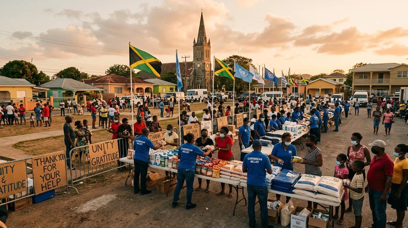 Global support for Jamaica after Hurricane Melissa