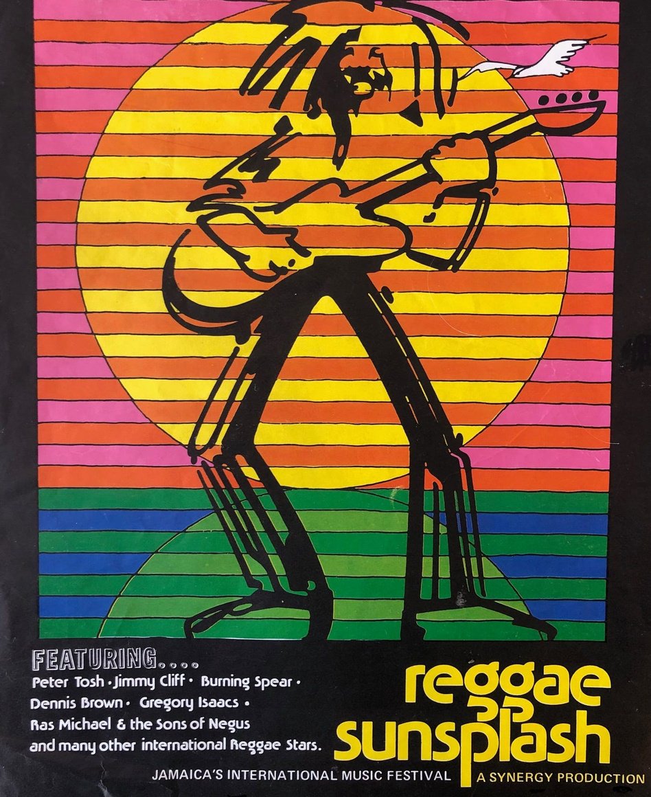 Reggae Sunsplash festival crowd