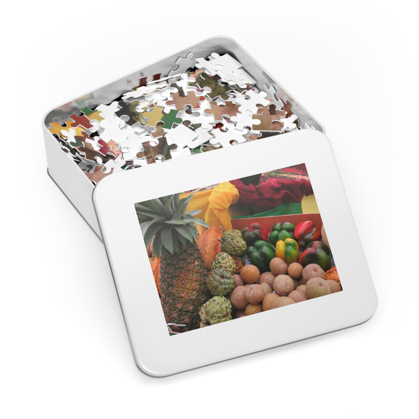 Organic Produce of Jamaica Jigsaw Puzzle (30, 110, 252, 500,1000-Piece)