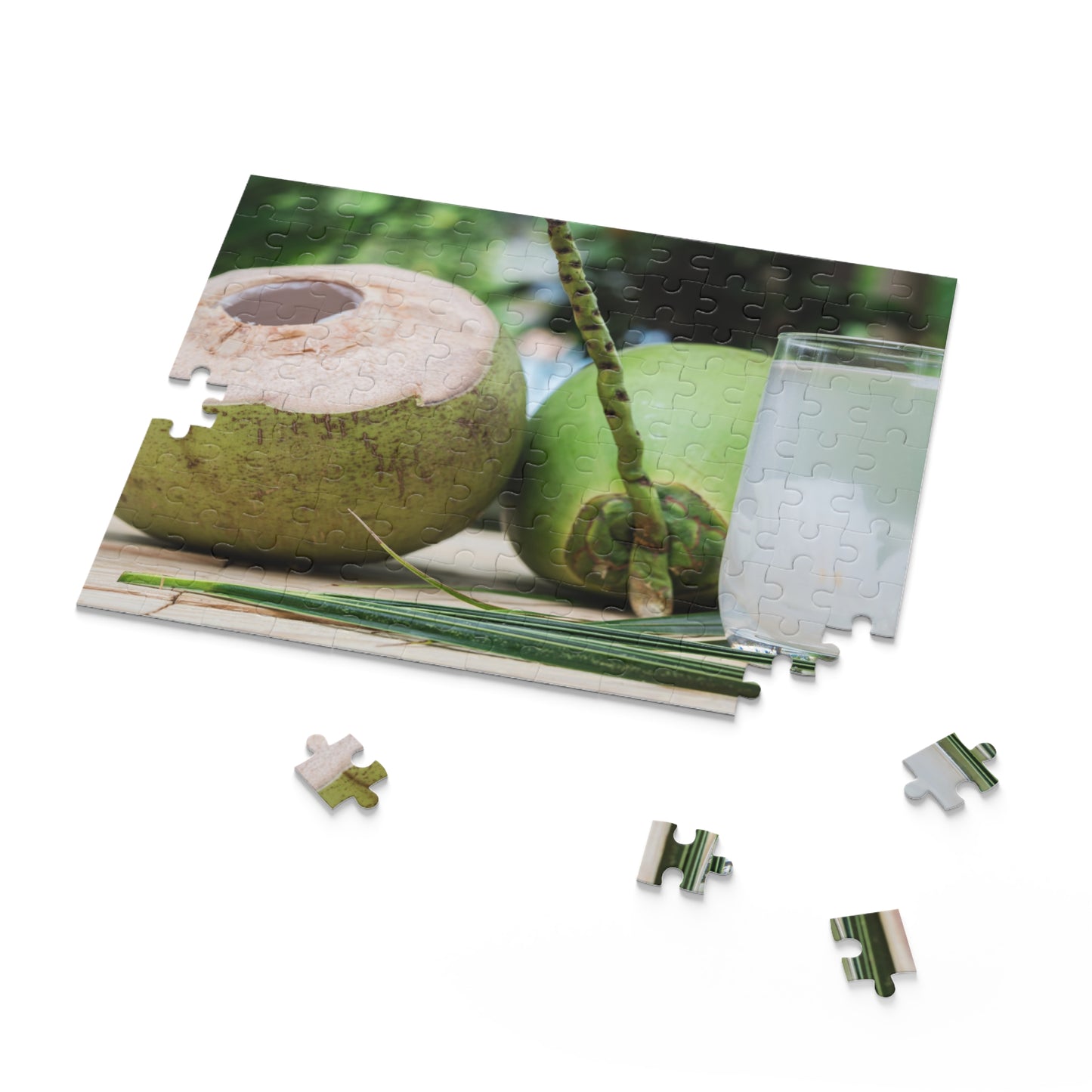 Green Coconut Puzzle (120, 252, or 500-Pieces)