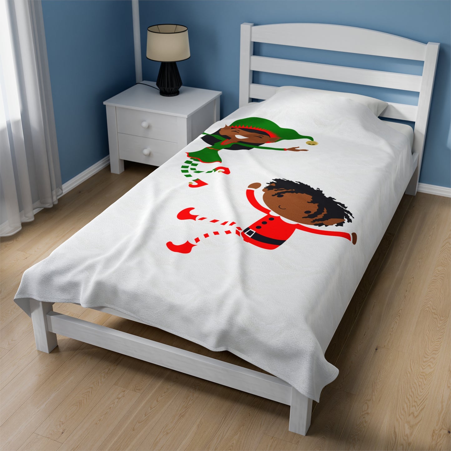 Happy Elves Plush Blanket