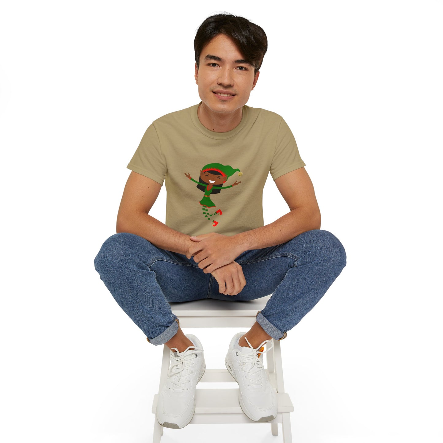 Classic Ultra Cotton Happy Elf Tee