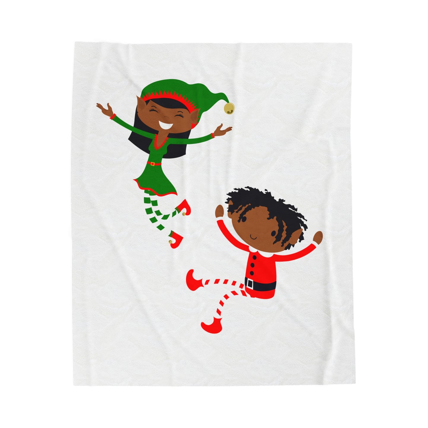 Happy Elves Plush Blanket