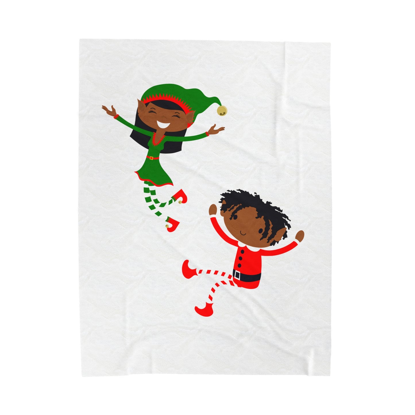 Happy Elves Plush Blanket