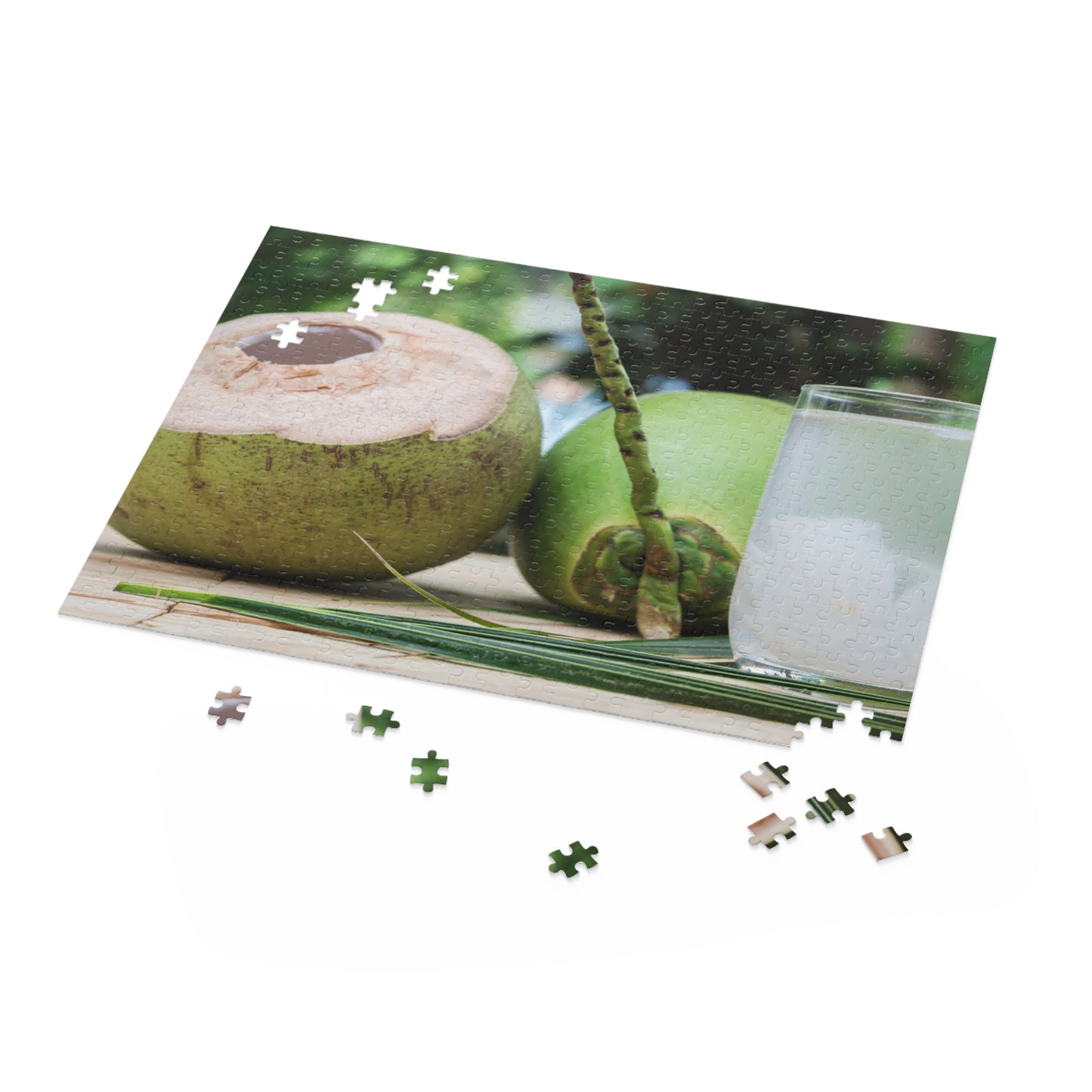 Green Coconut Puzzle (120, 252, or 500-Pieces)