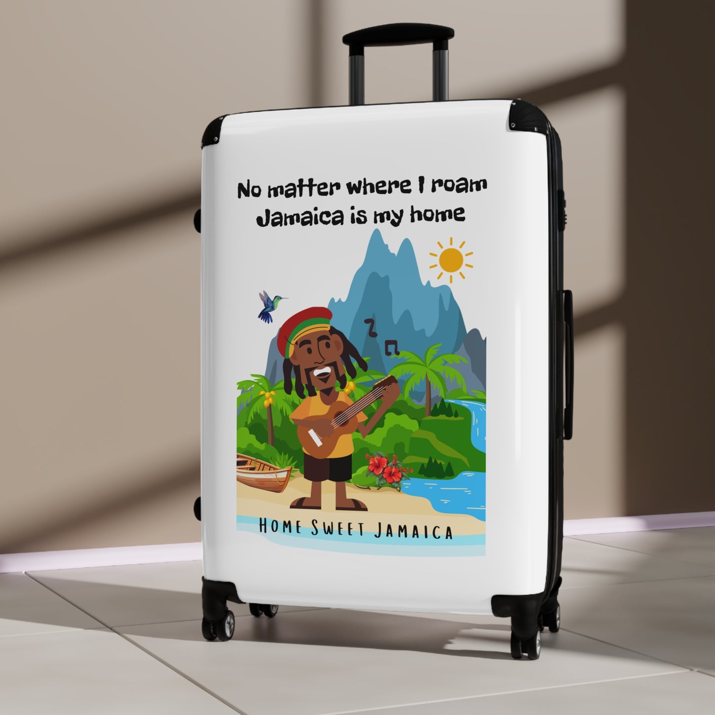 Jamaica Travel Home Suitcase