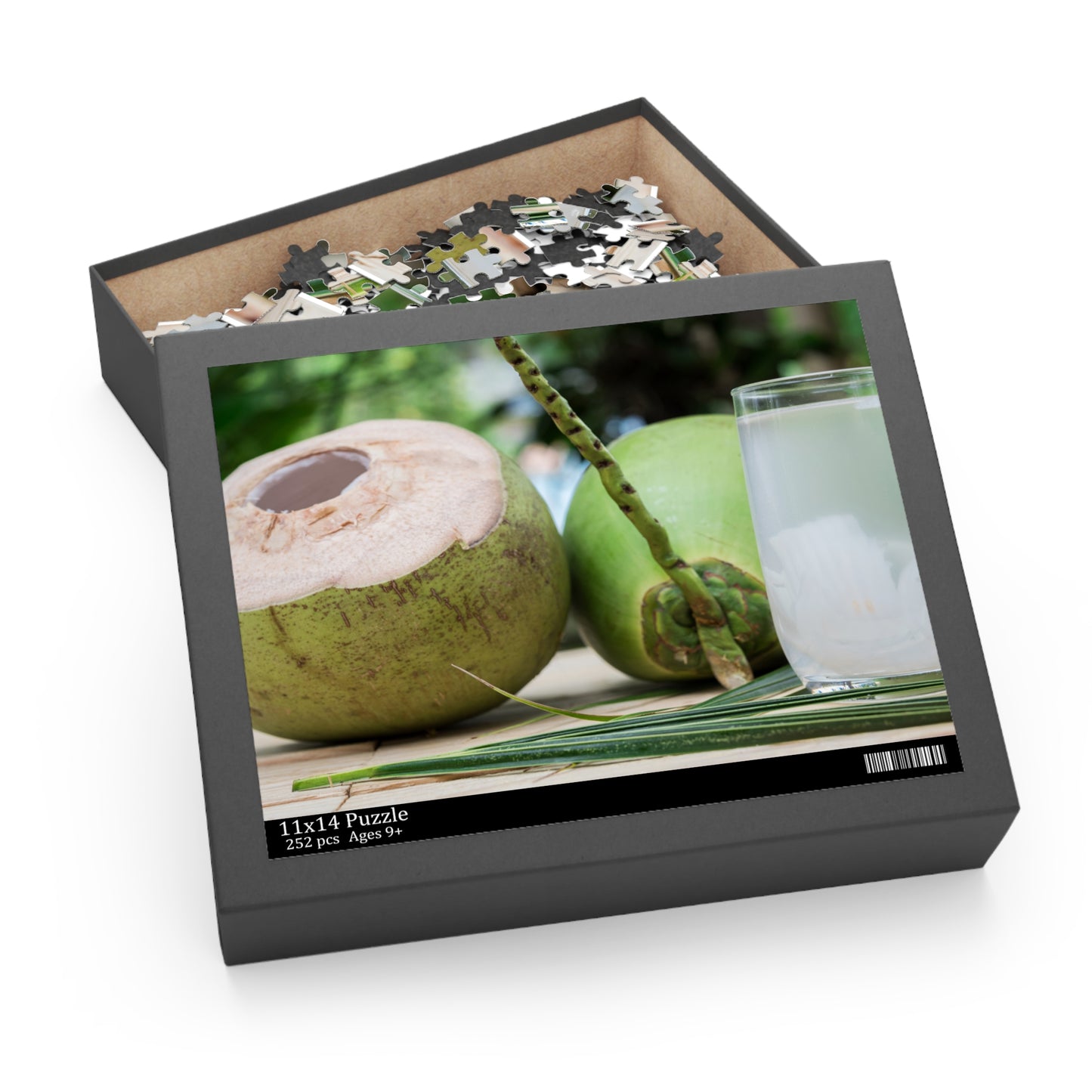 Green Coconut Puzzle (120, 252, or 500-Pieces)