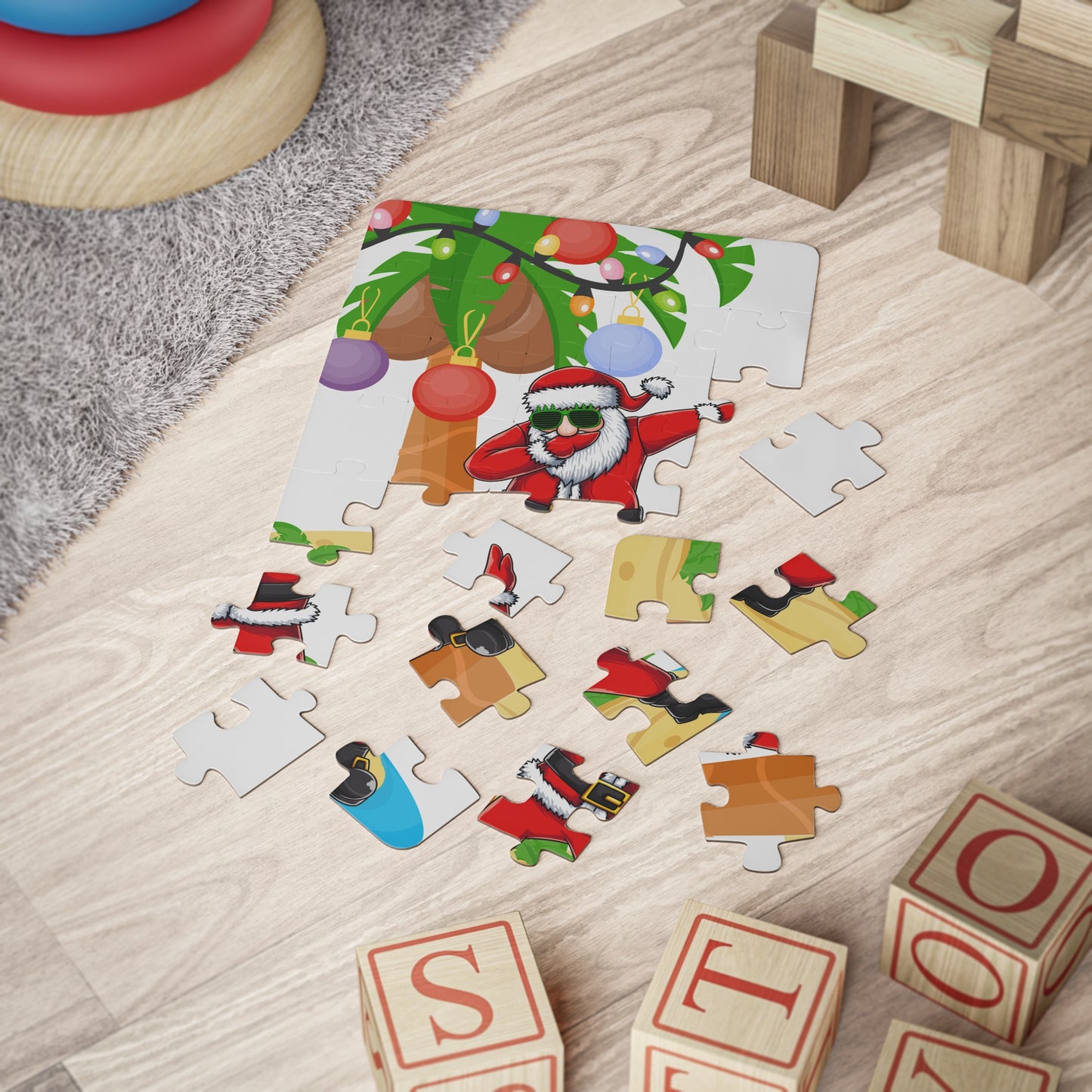 Caribbean Santa Kids Puzzle – 30 Pieces