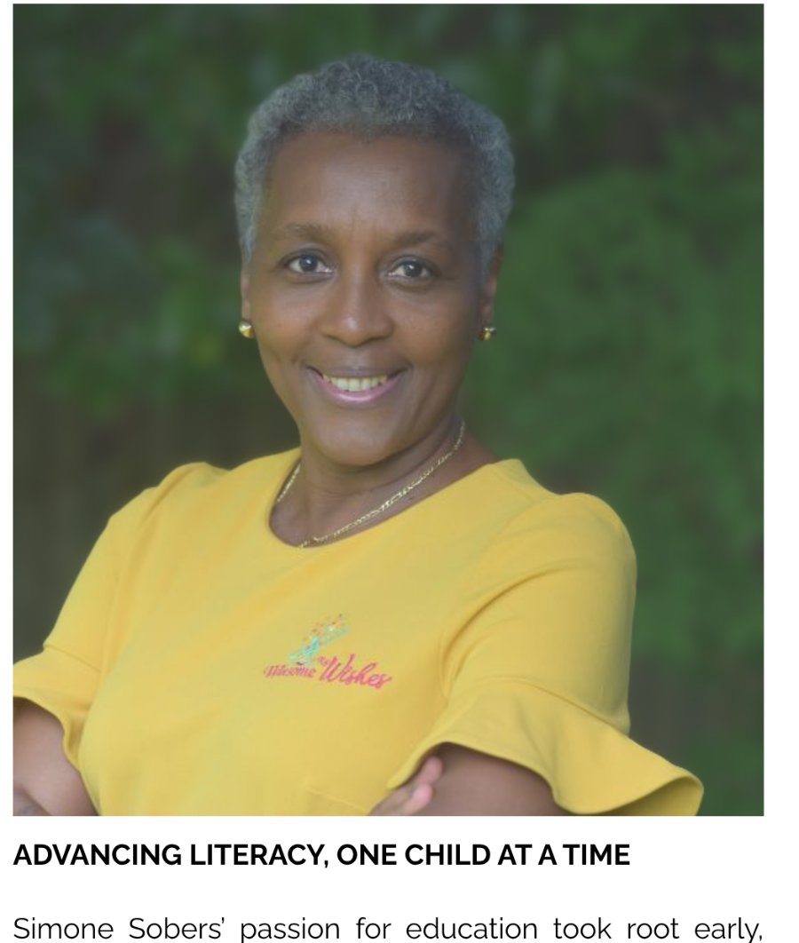 Simone Fisher-Sobers: Advancing Literacy