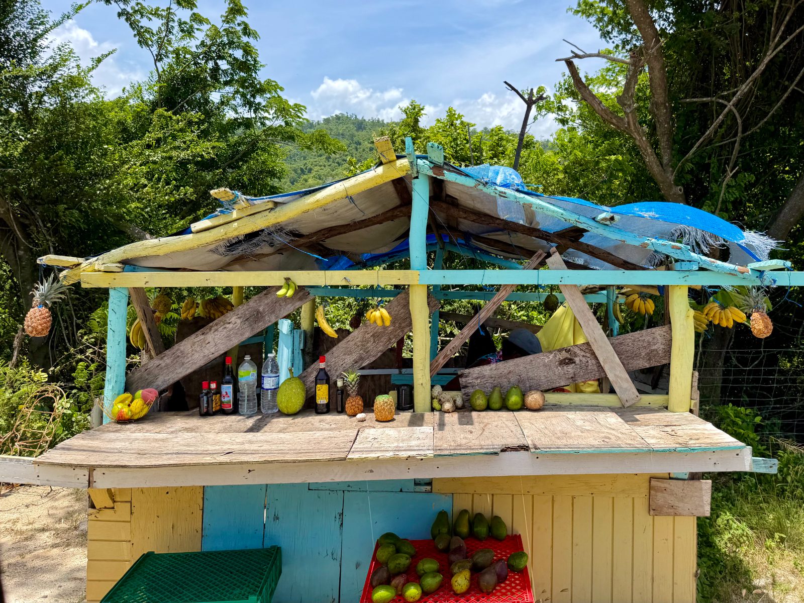 Roadside fruit stand